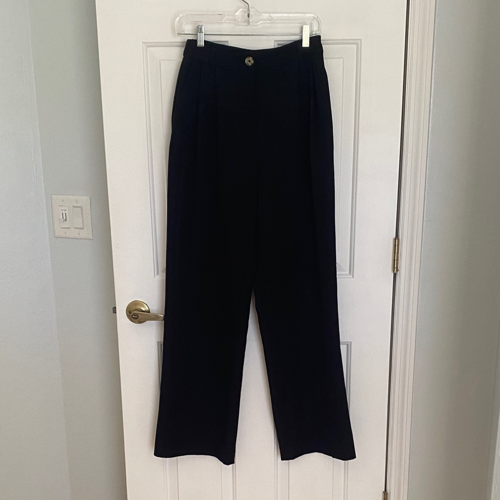 GB Girls High Waisted Black Wide Leg Dress Pants